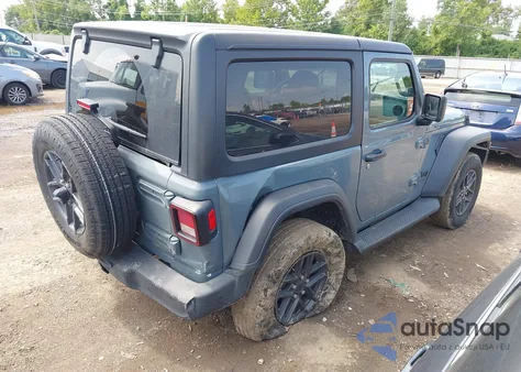 2024 Jeep Wrangler 2-Door Sport S 4X4 from USA, damaged, VIN 1C4PJXAN1RW125985